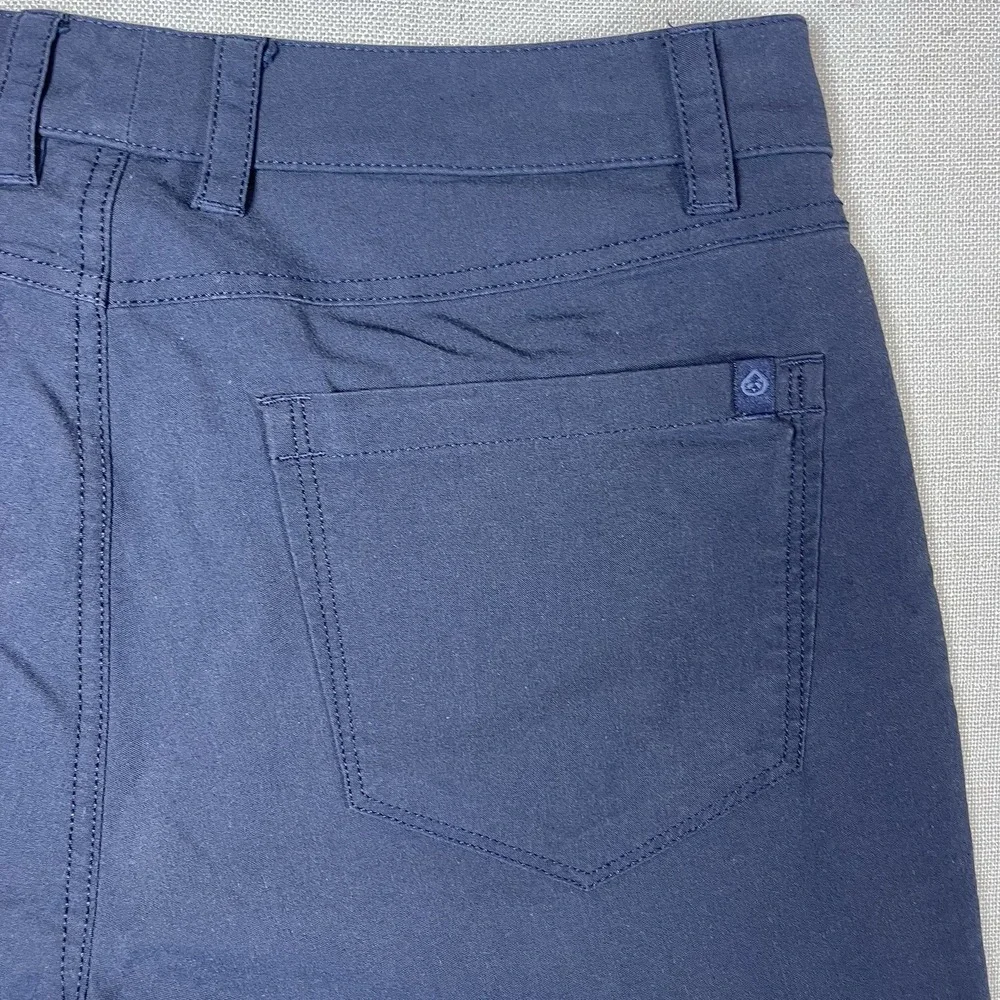Tasc Tailored Fit Size 30x32 Navy Blue The Motion Pants‎ Bamboo Blend Slim